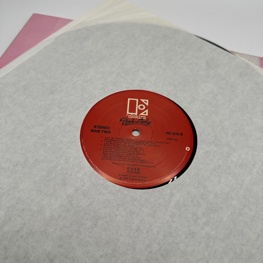 Pink Lady US 1st Album Pnk Lady LP Vinyl Record 1979 English - Picture 8 of 8